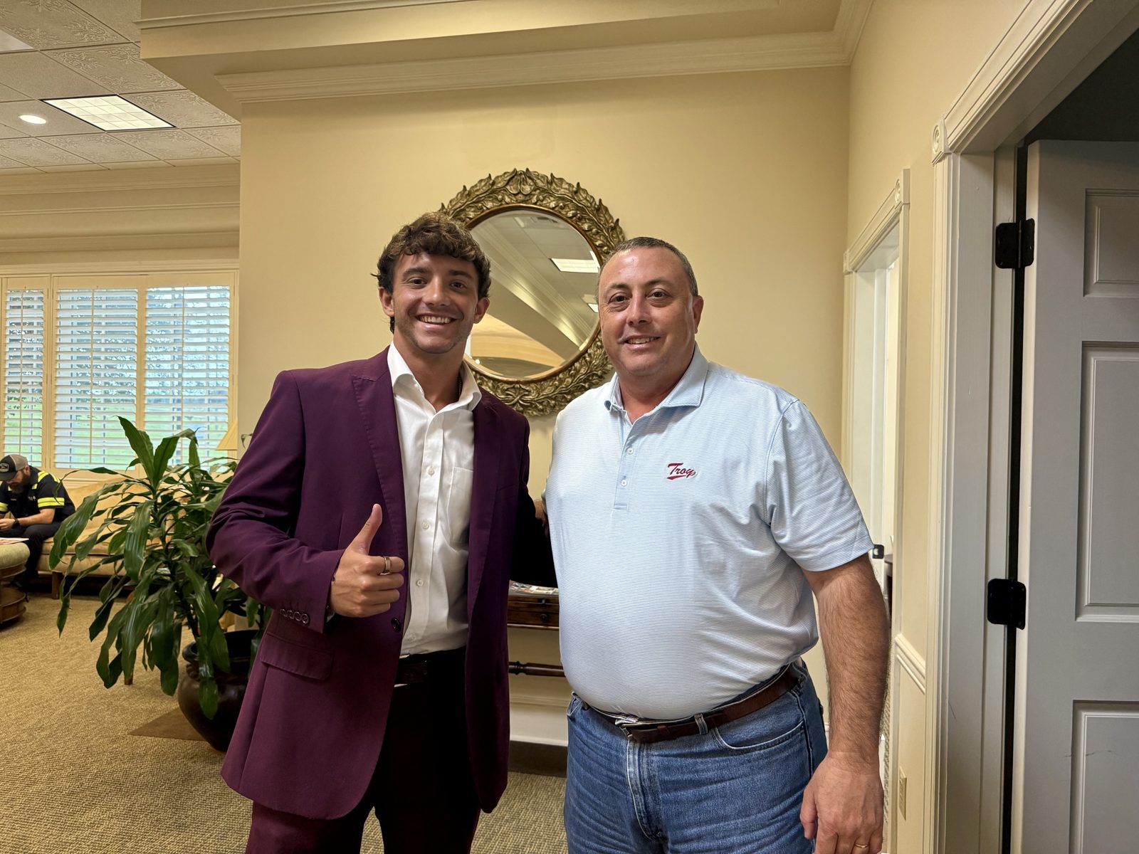 Luther Odom celebrating a deal